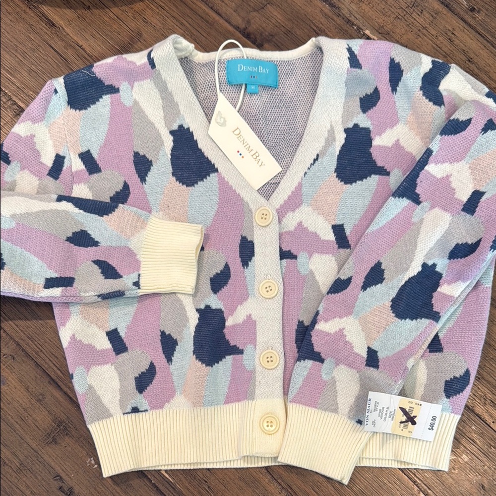 Kids Patterned Sweater - Multicolor